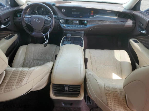 2018 Lexus LS with VIN JTHB51FF7J5003380, listed as a Copart auction lot 52611435 with 86,573 mi miles and Salvage Title. Bid and sale history available at carsss.com. Image 8.