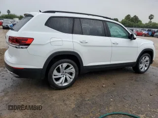 2022 Volkswagen Atlas SE z VIN 1V2JR2CA0NC506006, wystawiony jako Copart lot #55696745 z przebiegiem 38 526 mil mil oraz Nie do naprawy • Non repairable. Historia ofert i sprzedaży dostępna na DreamBid. Obrazek 3.