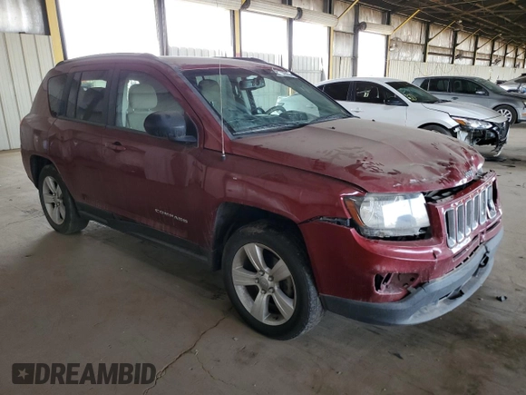 2017 Jeep Compass Sport with VIN 1C4NJCBA1HD148043, listed as a Copart auction lot 83376294 with 111,445 mi miles and Salvage Title. Bid and sale history available at carsss.com. Image 4.