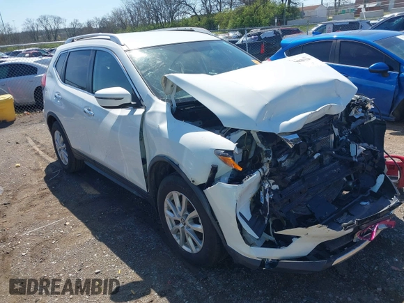 2017 Nissan Rogue SV with VIN KNMAT2MV5HP603526, listed as a IAAI auction lot 41847529 with 119,428 mi miles and . Bid and sale history available at carsss.com. Image 1.