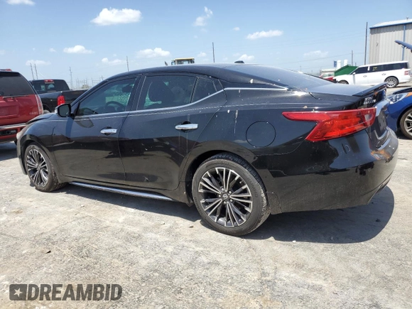 2016 Nissan Maxima SL with VIN 1N4AA6AP1GC409820, listed as a Copart auction lot 65558494 with 121,059 mi miles and Salvage title. Bid and sale history available at DreamBid. Image 2.