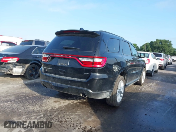 2024 Dodge Durango GT Plus z VIN 1C4RDJDG4RC234050, wystawiony jako IAAI lot #42166221 z przebiegiem 26 456 mil mil oraz . Historia ofert i sprzedaży dostępna na DreamBid. Obrazek 4.