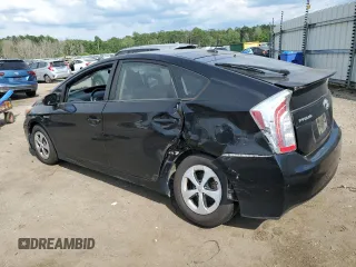 2012 Toyota Prius One with VIN JTDKN3DU7C5474043, listed as a Copart auction lot 62033154 with 136,708 mi miles and Salvage Title. Bid and sale history available at carsss.com. Image 2.