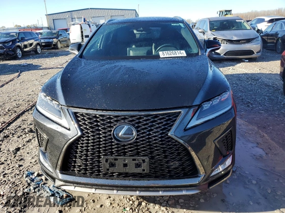 2020 Lexus RX with VIN 2T2YZMDA0LC234969, listed as a Copart auction lot 81626814 with 42,268 mi miles and Salvage Title. Bid and sale history available at carsss.com. Image 5.