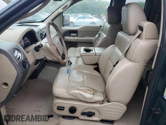 2007 Ford F-150 XLT with VIN 1FTPX14597FA50022, listed as a Copart auction lot 56329335 with 139,500 mi miles and Salvage title. Bid and sale history available at DreamBid. Image 7.