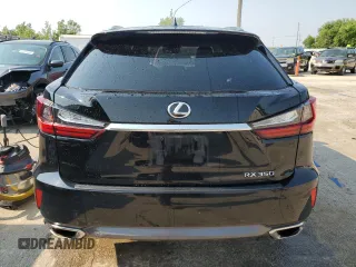 2017 Lexus RX 350 with VIN 2T2BZMCA5HC056345, listed as a Copart auction lot 60160915 with 187,081 mi miles and Salvage title. Bid and sale history available at DreamBid. Image 6.