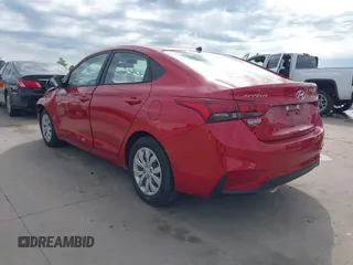 2020 Hyundai Accent SE with VIN 3KPC24A6XLE118473, listed as a IAAI auction lot 41905043 with 87,921 mi miles. Bid and sale history available at carsss.com. Image 3.