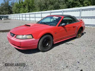2003 Ford Mustang GT Deluxe with VIN 1FAFP45X63F365017, listed as a Copart auction lot 55574005 with 145,983 mi miles and Clean Title. Bid and sale history available at carsss.com. Image 1.