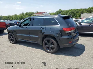 2016 Jeep Grand Cherokee Overland z VIN 1C4RJFCG5GC343864, wystawiony jako Copart lot #60892615 z przebiegiem 97 133 mil mil oraz Szkoda całkowita • Salvage title. Historia ofert i sprzedaży dostępna na DreamBid. Obrazek 2.