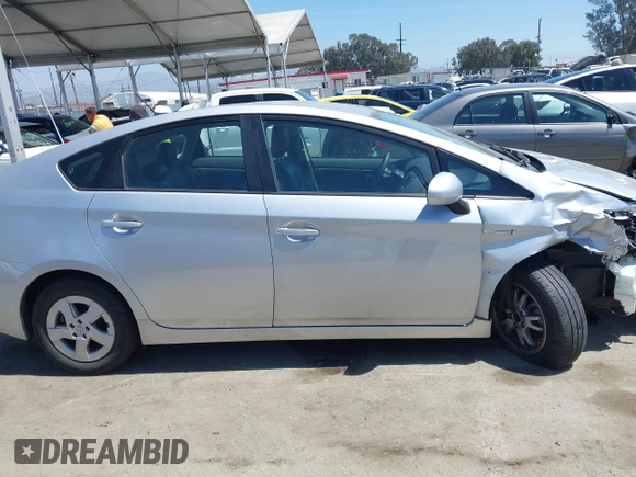 2010 Toyota Prius II with VIN JTDKN3DU9A0099251, listed as a IAAI auction lot 41959602 with 137,853 mi miles. Bid and sale history available at carsss.com. Image 12.