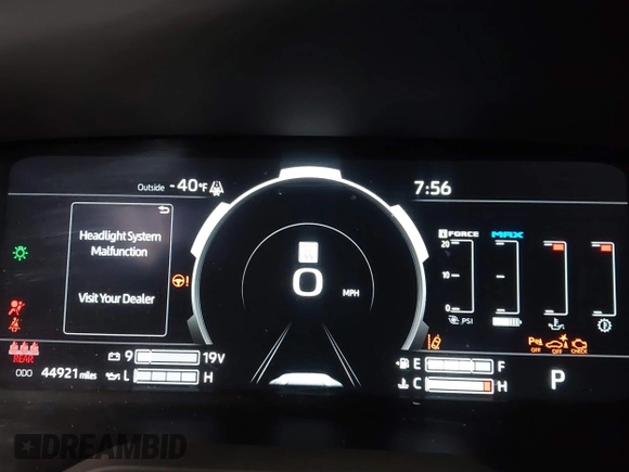 2023 Toyota Tundra Limited Hybrid with VIN 5TFJC5DB9PX020902, listed as a IAAI auction lot 41741897 with 44,921 mi miles and . Bid and sale history available at DreamBid. Image 7.