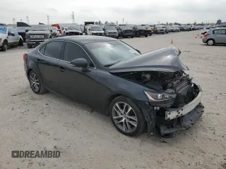 2020 Lexus IS 300 with VIN JTHAA1D20L5107123, listed as a Copart auction lot 82260834 with 58,169 mi miles and Salvage title. Bid and sale history available at DreamBid. Image 4.