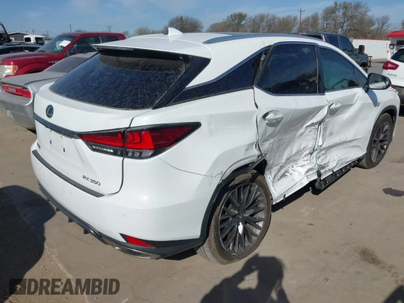 2020 Lexus RX with VIN 2T2YZMDA7LC253891, listed as a IAAI auction lot 41787756 with 24,686 mi miles. Bid and sale history available at carsss.com. Image 4.
