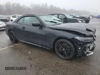 2023 BMW 4 Series 430i xDrive with VIN WBA43AT09PCL18313, listed as a Copart auction lot 45157215 with 20,055 mi miles and Salvage Title. Bid and sale history available at DreamBid. Image 4.