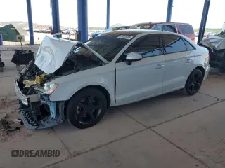 2016 Audi A3 Premium z VIN WAUA7GFF7G1075008, wystawiony jako Copart lot #57091665 z przebiegiem 96 320 mil mil oraz Szkody całkowita. Historia ofert i sprzedaży dostępna na DreamBid. Obrazek 1.