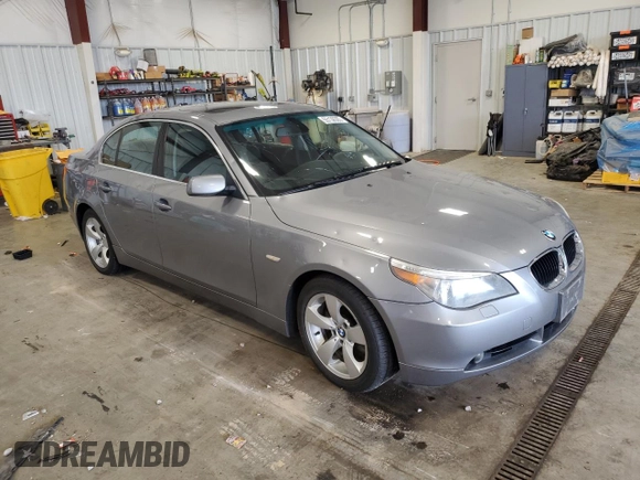 2004 BMW 5 Series 530i with VIN WBANA73554B812937, listed as a Copart auction lot 55138505 with 120,061 mi miles and Clean Title. Bid and sale history available at DreamBid. Image 4.