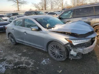 2022 Acura ILX with VIN 19UDE2F30NA000986, listed as a Copart auction lot 42147325 with 17,817 mi miles and Salvage Title. Bid and sale history available at DreamBid. Image 4.