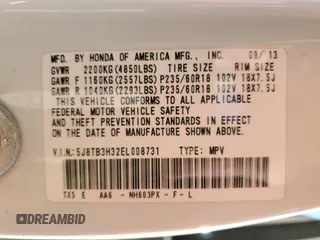 2014 Acura RDX with VIN 5J8TB3H32EL008731, listed as a Copart auction lot 42546205 with 74,256 mi miles and Salvage Title. Bid and sale history available at carsss.com. Image 16.