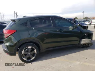 2018 Honda HR-V EX-L with VIN 3CZRU6H70JM701159, listed as a Copart auction lot 47789435 with 28,972 mi miles and Salvage Title. Bid and sale history available at carsss.com. Image 3.
