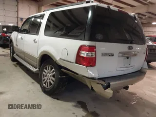 2007 Ford Expedition Max Eddie Bauer with VIN 1FMFK18577LA54863, listed as a IAAI auction lot 41565290 with 218,709 mi miles and . Bid and sale history available at DreamBid. Image 3.