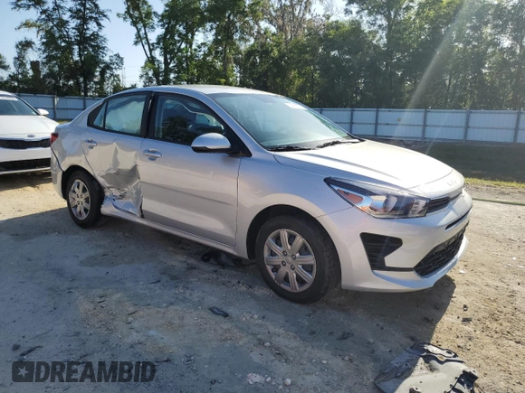 2023 Kia Rio S z VIN 3KPA24AD6PE582792, wystawiony jako Copart lot #54966245 z przebiegiem 3373 mil mil oraz Nie do naprawy • Non repairable. Historia ofert i sprzedaży dostępna na DreamBid. Obrazek 4.