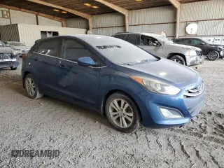2014 Hyundai Elantra GT with VIN KMHD35LH9EU209983, listed as a Copart auction lot 76297124 with 155,666 mi miles and Clean Title. Bid and sale history available at carsss.com. Image 4.