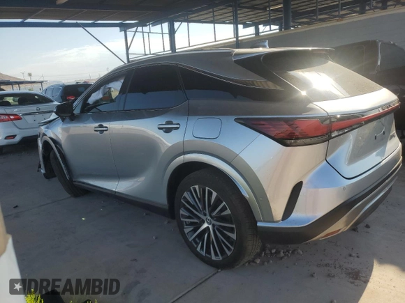 2024 Lexus RX with VIN 2T2BBMCA3RC023396, listed as a Copart auction lot 63218804 with 5,267 mi miles and Salvage Title. Bid and sale history available at carsss.com. Image 2.