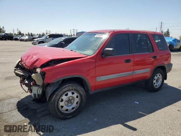 2001 Honda CR-V LX with VIN JHLRD28481S015286, listed as a Copart auction lot 52452615 with 181,830 mi miles and Salvage Title. Bid and sale history available at carsss.com. Image 1.