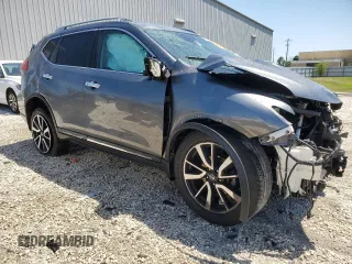 2020 Nissan Rogue SL with VIN 5N1AT2MV0LC753636, listed as a Copart auction lot 52916885 with Not Provided miles and Non Repairable. Bid and sale history available at DreamBid. Image 4.