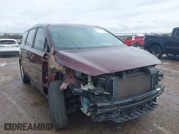 2017 Kia Sedona LX with VIN KNDMB5C16H6237873, listed as a IAAI auction lot 41914092 with 105,900 mi miles and . Bid and sale history available at DreamBid. Image 1.