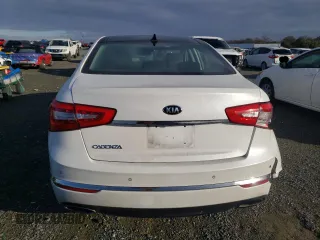 2016 Kia Cadenza Premium with VIN KNALN4D77G5218797, listed as a Copart auction lot 45489735 with 122,763 mi miles and Salvage Title. Bid and sale history available at carsss.com. Image 6.