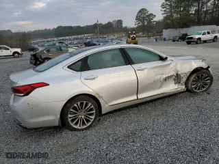 2016 Hyundai Genesis 3.8L with VIN KMHGN4JE7GU144113, listed as a Copart auction lot 43330685 with 76,164 mi miles and Salvage Title. Bid and sale history available at carsss.com. Image 3.