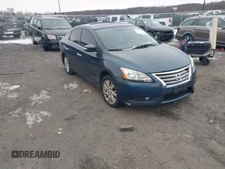 2014 Nissan Sentra SR with VIN 3N1AB7AP8EY281340, listed as a IAAI auction lot 41241384 with 148,733 mi miles and . Bid and sale history available at DreamBid. Image 1.