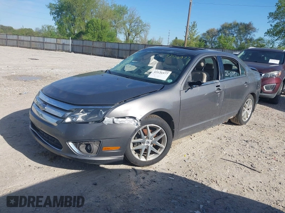 2010 Ford Fusion SEL with VIN 3FAHP0JA2AR267038, listed as a IAAI auction lot 42126977 with 246,117 mi miles and . Bid and sale history available at DreamBid. Image 2.