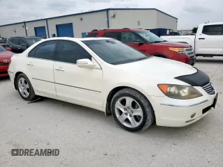 2006 Acura RL with VIN JH4KB16596C010835, listed as a Copart auction lot 54593615 with 253,575 mi miles and Salvage Title. Bid and sale history available at DreamBid. Image 4.