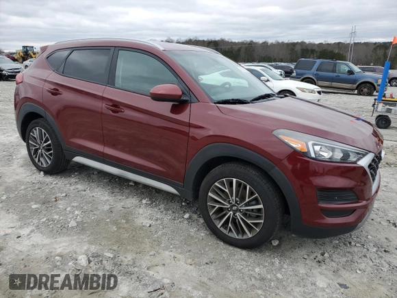 2019 Hyundai Tucson Sport with VIN KM8J33AL0KU875219, listed as a Copart auction lot 86816254 with 82,829 mi miles and Salvage Title. Bid and sale history available at carsss.com. Image 4.