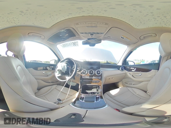 2021 Mercedes-Benz GLC 300 with VIN W1N0G8DB4MV279217, listed as a Copart auction lot 56144895 with 34,886 mi miles and Salvage title. Bid and sale history available at DreamBid. Image 15.