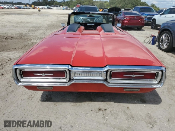 1964 Ford Thunderbird with VIN 4Y85Z148141, listed as a Copart auction lot 73769444 with 3,631 mi miles and Salvage Title. Bid and sale history available at DreamBid. Image 6.