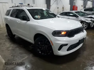 2021 Dodge Durango GT Plus with VIN 1C4RDJDG0MC521376, listed as a Copart auction lot 57703085 with 32,492 mi miles and Salvage title. Bid and sale history available at DreamBid. Image 4.