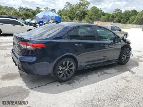 2024 Toyota Corolla SE with VIN 5YFS4MCE6RP216272, listed as a Copart auction lot 53679895 with 9,339 mi miles and Salvage Title. Bid and sale history available at carsss.com. Image 3.