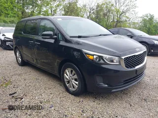 2016 Kia Sedona with VIN KNDMB5C15G6163280, listed as a IAAI auction lot 42192788 with 116,516 mi miles and . Bid and sale history available at DreamBid. Image 1.