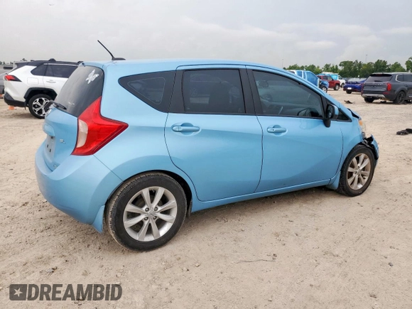2014 Nissan Note S Plus z VIN 3N1CE2CP0EL380439, wystawiony jako Copart lot #58715235 z przebiegiem 79 106 mil mil oraz Szkoda całkowita • Salvage title. Historia ofert i sprzedaży dostępna na DreamBid. Obrazek 3.