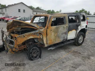 2006 Hummer H3 z VIN 5GTDN136868153785, wystawiony jako Copart lot #58202235 z przebiegiem Nie podano mil oraz Szkoda całkowita • Salvage title. Historia ofert i sprzedaży dostępna na DreamBid. Obrazek 1.