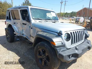 2023 Jeep Wrangler Sport z VIN 1C4HJXDG0PW582947, wystawiony jako IAAI lot #41932930 z przebiegiem 19 670 mil mil oraz . Historia ofert i sprzedaży dostępna na DreamBid. Obrazek 1.