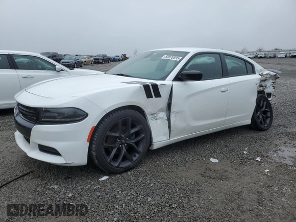 2019 Dodge Charger SXT with VIN 2C3CDXBG5KH748881, listed as a Copart auction lot 50876595 with 40,266 mi miles and Non repairable. Bid and sale history available at DreamBid. Image 1.
