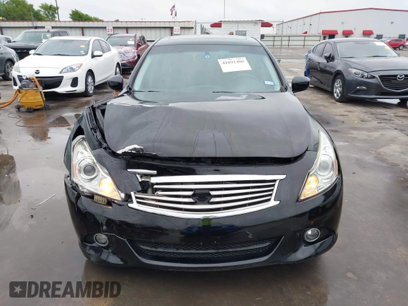 2010 Infiniti G37 Sedan Journey with VIN JN1CV6AP6AM204425, listed as a IAAI auction lot 41891406 with 137,120 mi miles. Bid and sale history available at carsss.com. Image 12.