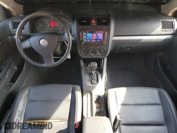 2006 Volkswagen Jetta 2.5L with VIN 3VWRF71K66M799753, listed as a Copart auction lot 57605525 with 153,274 mi miles and Salvage title. Bid and sale history available at DreamBid. Image 8.