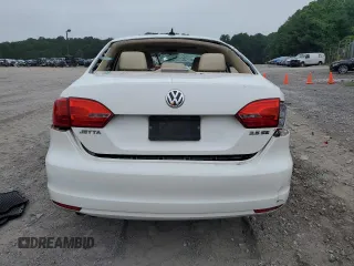 2013 Volkswagen Jetta SE with VIN 3VWDP7AJ4DM362362, listed as a Copart auction lot 62819285 with Not provided miles and Salvage title. Bid and sale history available at DreamBid. Image 6.