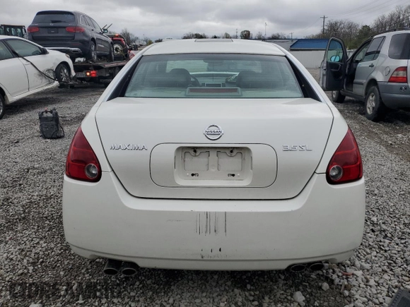 2004 Nissan Maxima SL with VIN 1N4BA41E74C824398, listed as a Copart auction lot 51312995 with 143,549 mi miles and Salvage Title. Bid and sale history available at DreamBid. Image 6.