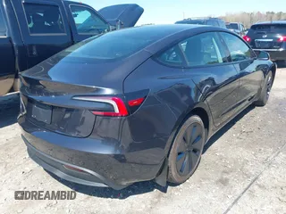 2024 Tesla Model 3 with VIN 5YJ3E1EA7RF863382, listed as a IAAI auction lot 41780246 with 1,294 mi miles and . Bid and sale history available at DreamBid. Image 4.